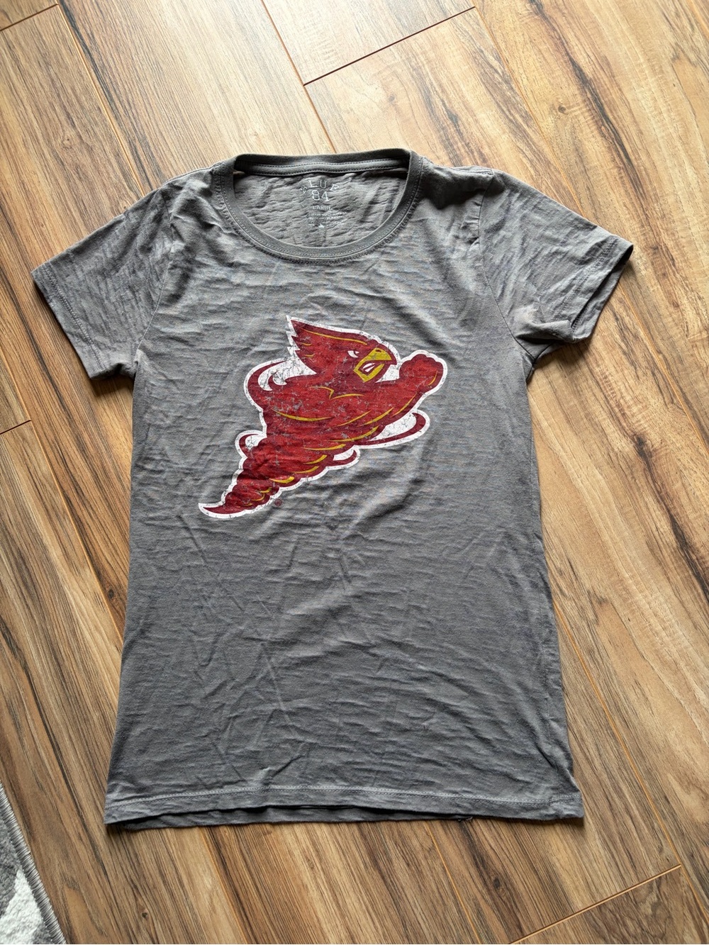 Blue 84 Women's Iowa State Gray Graphic Tee